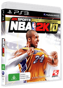 NBA 2K10 - Box - 3D Image