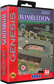 Wimbledon Championship Tennis - Box - 3D Image