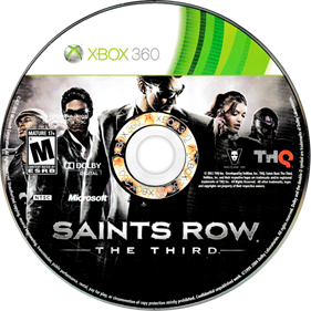Saints Row: The Third - Disc Image