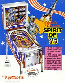 Spirit of 76 - Advertisement Flyer - Front Image