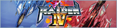 Raiden IV - Arcade - Marquee Image
