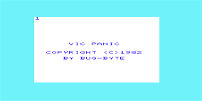 VIC Panic - Screenshot - Game Title Image