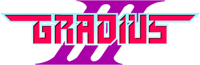 Gradius III - Clear Logo Image