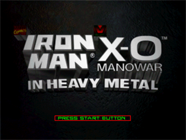 Iron Man / X-O Manowar in Heavy Metal - Screenshot - Game Title Image