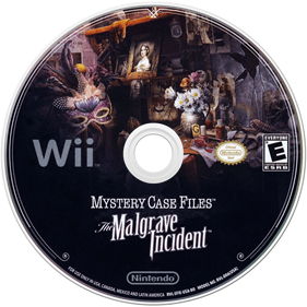 Mystery Case Files: The Malgrave Incident - Disc Image