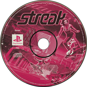 Streak: Hoverboard Racing - Disc Image