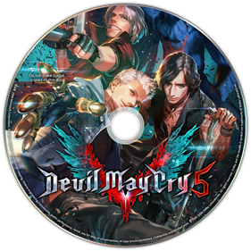 Devil May Cry 5 - Fanart - Disc Image