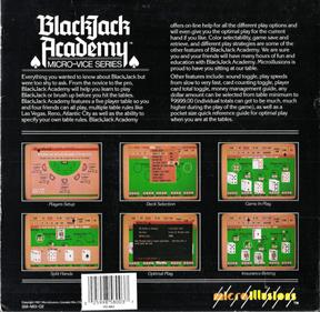 BlackJack Academy - Box - Back Image