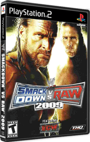 WWE SmackDown vs. Raw 2009 - Box - 3D Image