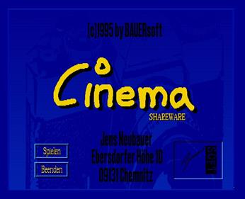 Cinema - Screenshot - Game Title Image