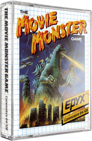 The Movie Monster Game - Box - 3D Image