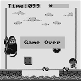 Super Kong - Screenshot - Game Over Image