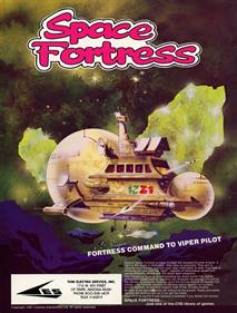 Space Fortress - Advertisement Flyer - Front Image