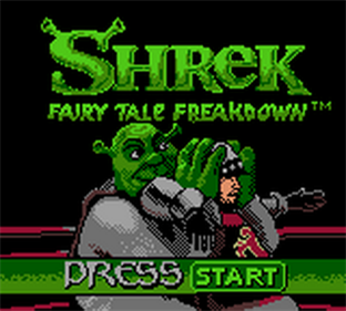 Shrek: Fairy Tale Freakdown - Screenshot - Game Title Image