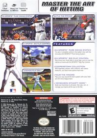 MVP Baseball 2004 - Box - Back Image