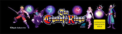 The Crystal of Kings - Arcade - Marquee Image