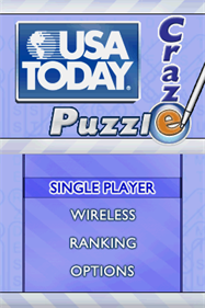 USA Today Puzzle Craze - Screenshot - Game Select Image