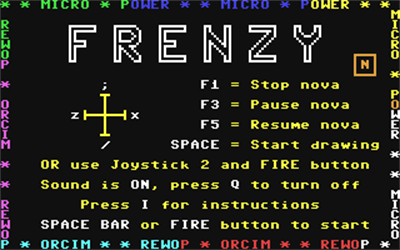 Frenzy (N.J. Hallas) - Screenshot - Game Title Image