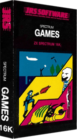 ZX Spectrum Games - Box - 3D Image
