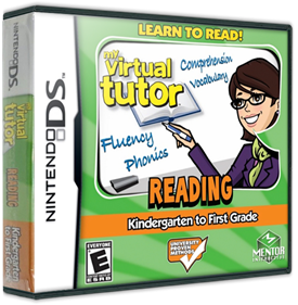 My Virtual Tutor: Reading Kindergarten to 1st Grade - Box - 3D Image