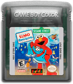 Sesame Street: The Adventures of Elmo in Grouchland - Fanart - Cart - Front Image