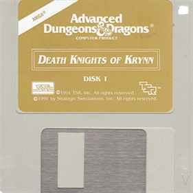 Death Knights of Krynn - Disc Image