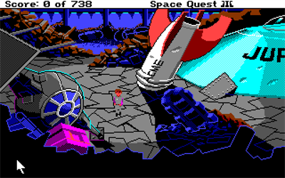 Space Quest III: The Pirates of Pestulon - Screenshot - Gameplay Image