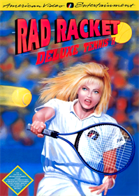 Rad Racket: Deluxe Tennis II - Box - Front Image