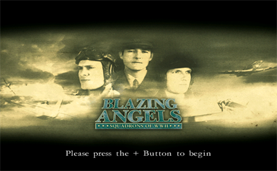 Blazing Angels: Squadrons of WWII - Screenshot - Game Title Image