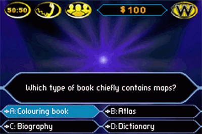Who Wants To Be A Millionaire - Screenshot - Gameplay Image