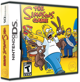 The Simpsons Game - Box - 3D Image