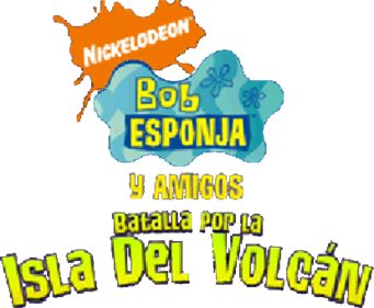 Nicktoons: Battle for Volcano Island - Clear Logo Image