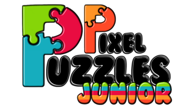 Pixel Puzzles Junior Jigsaw - Clear Logo Image