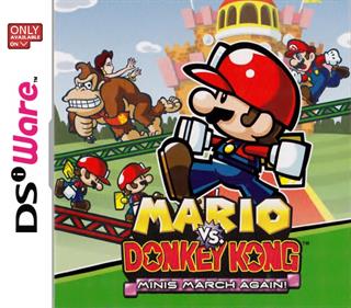 Mario vs. Donkey Kong: Minis March Again! - Box - Front Image