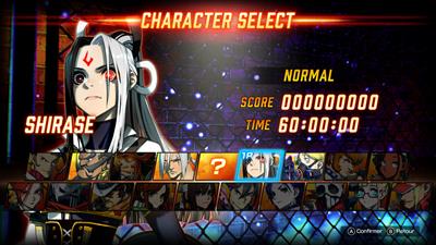 Fighting EX Layer: Another Dash - Screenshot - Game Select Image