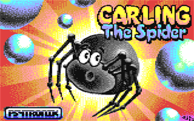 Super Carling the Spider - Screenshot - Game Title Image