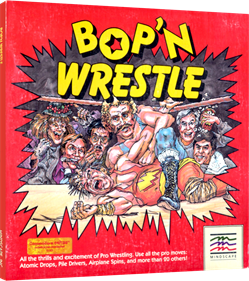 Bop'n Wrestle - Box - 3D Image