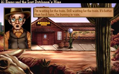 Al Emmo and the Lost Dutchman's Mine - Screenshot - Gameplay Image