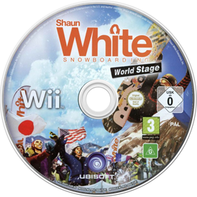 Shaun White Snowboarding: World Stage - Disc Image