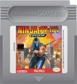 Ninja Gaiden Shadow - Fanart - Cart - Front