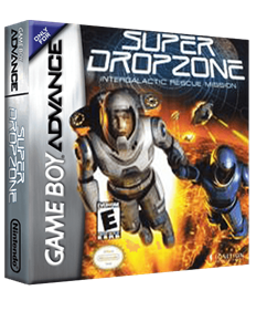 Super Dropzone: Intergalactic Rescue Mission - Box - 3D Image