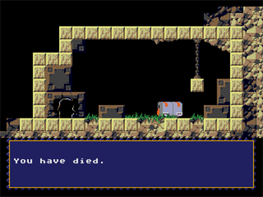 Cave Story: Doukutsu Monogatari - Screenshot - Game Over Image