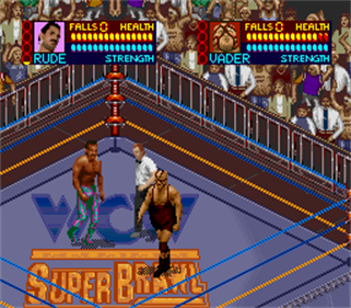 WCW SuperBrawl Wrestling - Screenshot - Gameplay Image