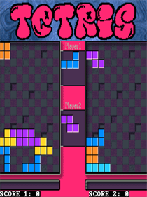 NeoGeo 2 Player Tetris - Box - Front Image
