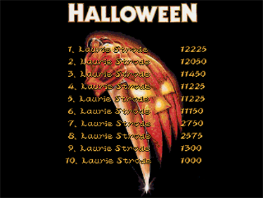 Halloween: The Wrath of Michael Myers [Special Edition] - Screenshot - High Scores Image