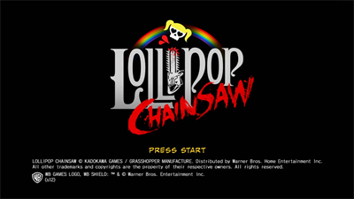 Lollipop Chainsaw - Screenshot - Game Title Image