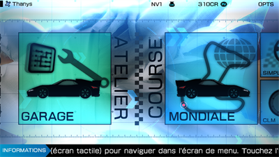 Ridge Racer - Screenshot - Game Select Image