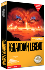 The Guardian Legend - Box - 3D Image