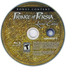 Prince of Persia: Limited Edition - Disc Image