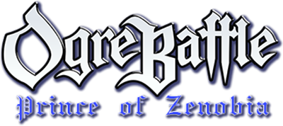 Densetsu no Ogre Battle Gaiden: Zenobia no Ouji - Clear Logo Image